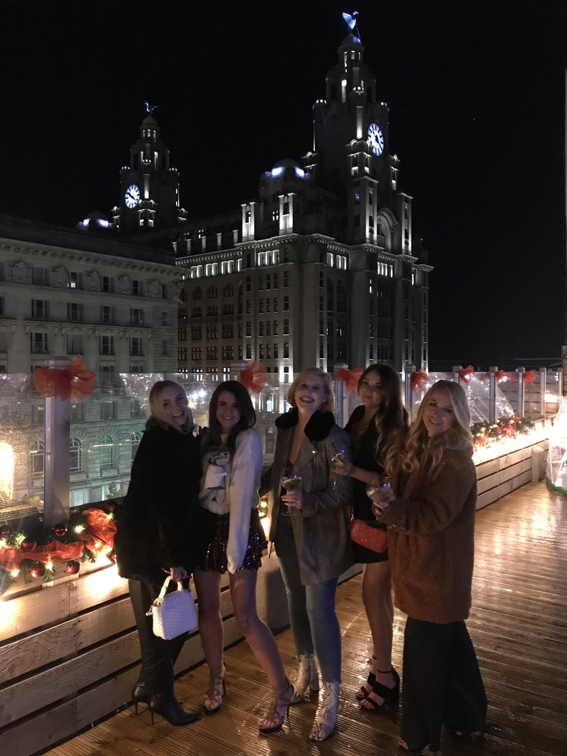 Liberte Liverpool Rooftop Igloos – With the Girls.