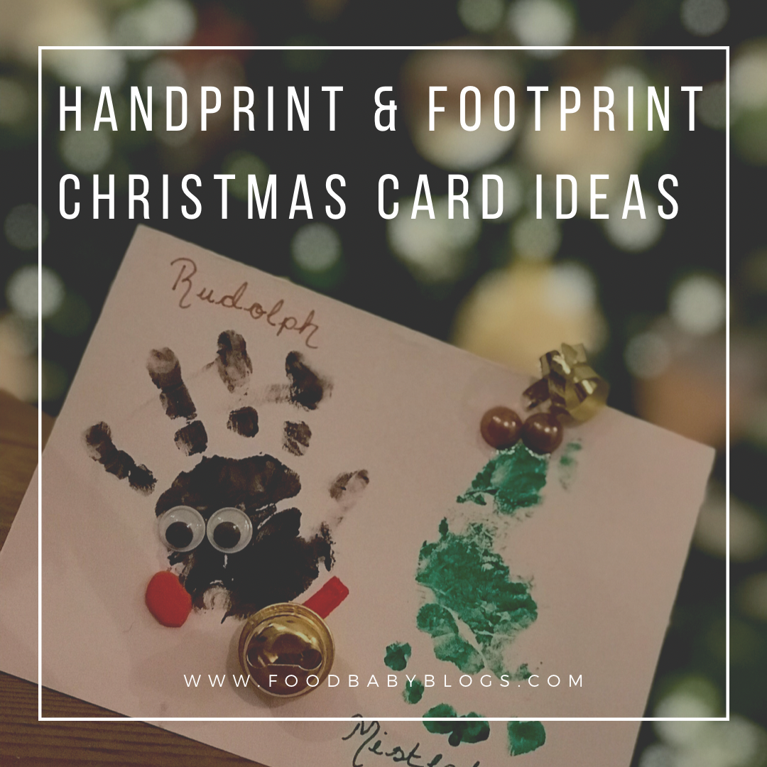 Handprint & Footprint Christmas Cards Ideas